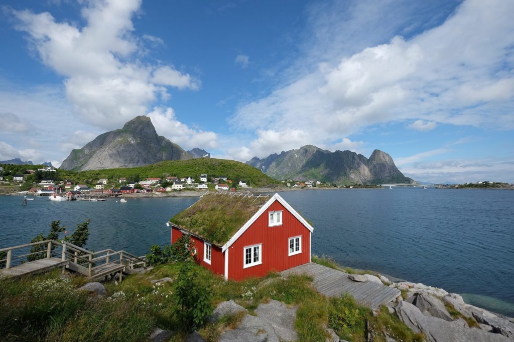 fantastische Aussichten an den Fjorden Norwegens