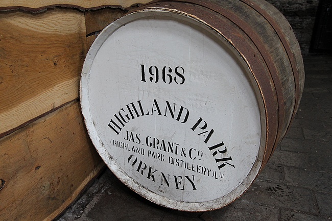 die Highland Park Distillery auf den Orkneys ist immer einen Besuch wert